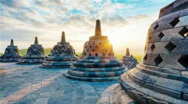 Borobudur Sunrise, Merapi Kaliadem (Jeep Course), and Prambanan Temple Tour