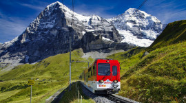 Swiss Zermatt Glacior Snow Mountain Hot Spring Spa Resort Tour