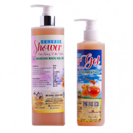 Pure Honey Shower Gel with Menthol