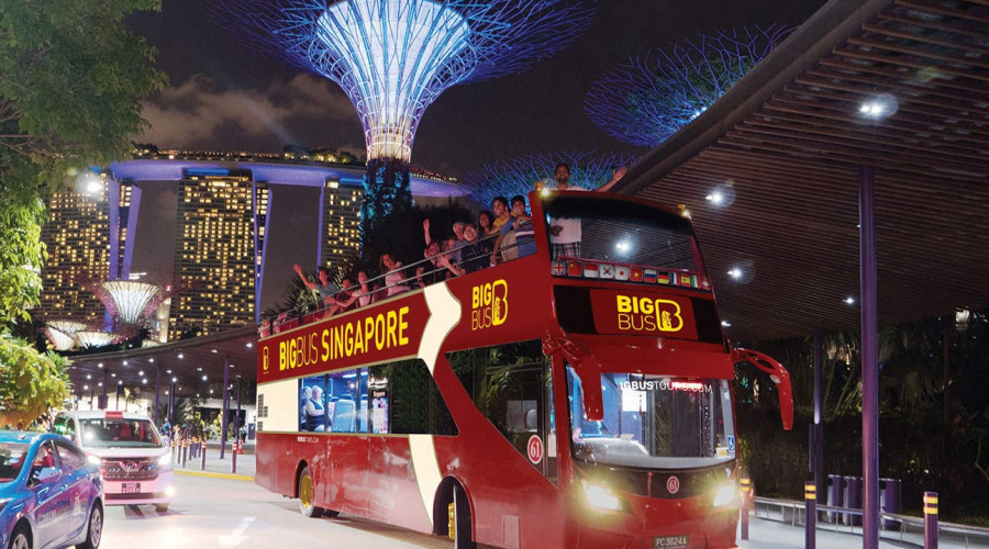 Singapore Big Bus Hop-On Hop-Off Tour (Open-Top)